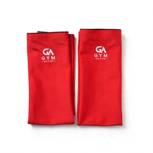Manches de compression pour hommes GYM ACTIVE, longueur coude, polyester uni, UPF50+, légères, pour la musculation, séchage rapide, toutes saisons - Product Image 5
