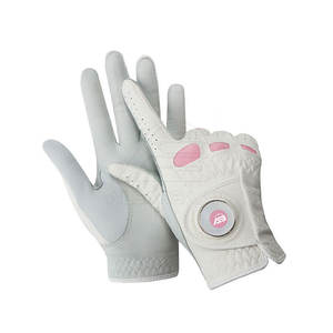 Gants de golf personnalisables en cuir de mouton et tissu doux pour hommes à bas prix - Product Image 2
