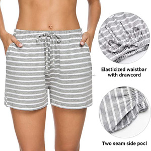 Shorts Personalizados para Mujer, Cintura Elástica Suave, Algodón, Color Sólido, Transpirables, para Correr - Product Image 5