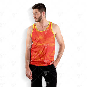 Débardeur Homme Col Rond Imprimé par Transfert Thermique, Respirant, Écologique, Séchage Rapide, Haute Qualité, Meilleures Ventes, pour Entraînement et Sport - Product Image 6