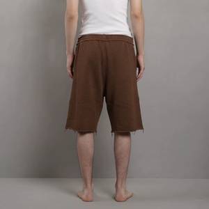 High Quality 100% Cotton Fleece Sweat <b>Shorts</b> Outdoor Sun Fade Vintage French Terry Acid Wash <b>Shorts</b> For <b>Men</b> Reasonable Price - Product Image 6