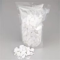 Poudre de magnésie en morceaux pour la gym - Antidérapante, pour l'escalade, l'haltérophilie, les tractions - Sachet scellé fraîchement scellé