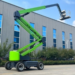 Plataforma Elevadora Articulada Eléctrica Autopropulsada Original con Mesa Telescópica para Trabajo Aéreo (Cesta Elevadora) en Venta - Product Image 1