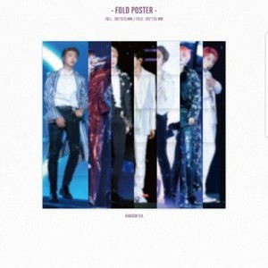 โปสเตอร์พับได้สำหรับดีวีดี BTS Love Yourself in Seoul - ของสะสมอนิเมะ - Product Image 1