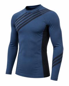 Camisetas de Compresión Anti-UV Ecológicas de Spandex para Hombre con Mangas Largas, de Secado Rápido y Transpirables para Deportes al Aire Libre - Product Image 5