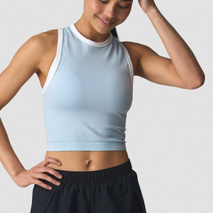 Fabricant de débardeurs sans manches professionnels pour femmes, chemises décontractées basiques, vêtements d'été à superposer, personnalisation de marque, vente en gros - Product Image 4