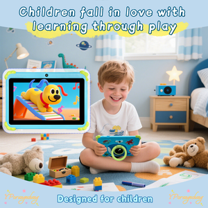 Bán buôn 7 inch <span class=keywords><strong>Tablet</strong></span> PC cho trẻ em 3000mAh Pin 1024x600 Độ phân giải MTK Quad Core với giá cả cạnh tranh - Product Image 4