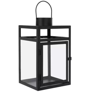 Handmade Modern Selling Metal & Glass <b>Lantern</b> With Matt <b>Black</b> Finished Metal Candle <b>Lanterns</b> for Outdoor Home Decor Customized - Product Image 4