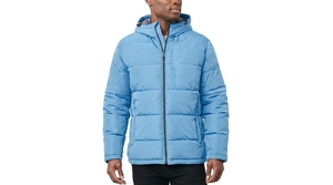 Chaqueta Acolchada Ligera y Cálida para Hombre, con Capucha, Resistente al Viento, para Uso Casual en Invierno - Product Image 4