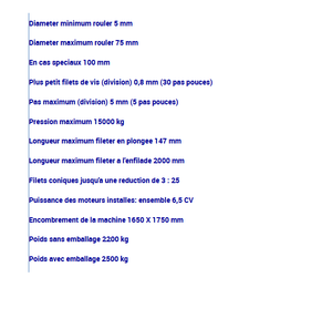 เครื่องรีดเกลียวสำหรับงานรีดเกลียวความแม่นยำสูงและการขึ้นรูปโลหะ - Product Image 5