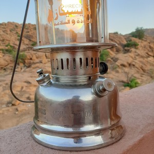 Most Demanded Metal <b>Lantern</b> Cylindrical Shape Outdoor Durable Finish <b>Silver</b> Green Top - Product Image 5