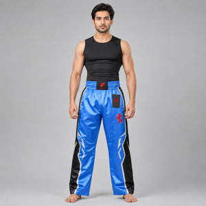 Pantalon de kick-boxing haut de gamme avec design flexible, tissu respirant et excellente durabilité pour l'entraînement quotidien - Product Image 1