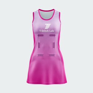 Vêtements de netball pour femmes, coupe ajustée, réversibles, sexy, sur mesure, imprimés, créez votre propre tenue de netball pour femmes - Product Image 2