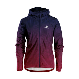 Veste coupe-vent à capuche pour homme, personnalisée, décontractée, pour le printemps, 100% nylon enduit, écologique, imperméable, résistante à la pluie, vêtements d'extérieur - Product Image 4