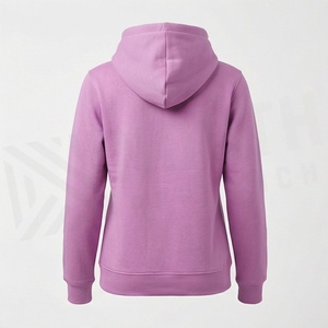 Sweat à capuche surdimensionné respirant avec fermeture éclair pour hommes et femmes, en coton français épais de haute qualité, broderie personnalisée, vêtements unisexes - Product Image 2