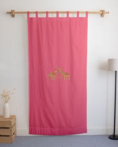 Juego de cortinas de algodón elegantes de alta calidad, lisas y de color sólido, para decoración del hogar y hoteles, cortinas para ventanas y puertas. - Product Image 3