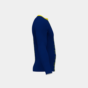 Maillot de bain anti-UV pour homme UPF 50+ à manches longues, séchage rapide, haut de surf, tendance Europe et USA, vêtements de plage - Product Image 3