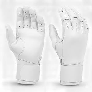 Gants de frappeur de baseball professionnels personnalisés en cuir de vachette souple, paume antidérapante avancée, légers et durables pour adultes - Product Image 5