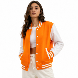 Chaqueta Varsity Tejida para Mujer, Estilo Invernal, Informal, de Secado Rápido, Transpirable, Resistente al Viento, Última Moda, Gran Venta, Personalizable - Product Image 6