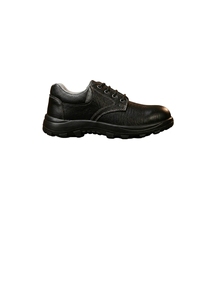 Chaussures de sécurité antistatiques en PU les plus vendues, semelle à densité unique, pour plaque intermédiaire en acier, tige imprimée Buffalo Apollo, doublure en maille grise - Product Image 3