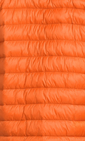 Veste matelassée à capuche orange pour homme à prix bas, chaude pour l'hiver, entièrement zippée, décontractée, en polyester, coupe-vent, OEM