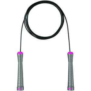 Cuerda de Saltar Profesional Ajustable para Gimnasio, de Plástico PVC con Cable de Acero, Negra, para Adultos - Product Image 4
