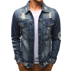 Best Manufacturer's Premium Quality Men's Denim Jackets <b>Top</b> Sale at Low Price Custom Logo Stand Collar Patchwork Winter Season - Product Image 6