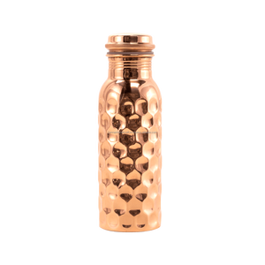 Bouteille d'eau en cuivre brun de haute qualité, finition mate, qualité d'exportation, bouteille d'eau en cuivre pur à prix abordable - Product Image 2