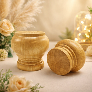 Classic Turned Solid Wood Furniture Leg Elegant Vintage Decorative Design for Sofa Cabinet Coffee Table - Product Image 1