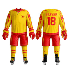 Uniforme de Hockey sobre Hielo de Alta Calidad, Uniforme de Hockey sobre Hielo Personalizado, Ropa Deportiva 100% Poliéster de Pakistán - Product Image 1