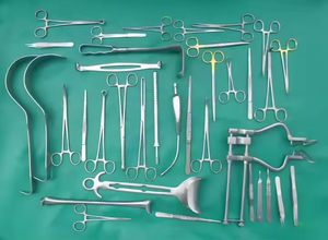 Basic Laparotomy Medical Instrument Collection Factory Stainless Steel Surgical Kit for Basic Laparotomy Hospital Surgical <b>Set</b> - Product Image 3
