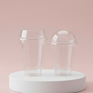 Transparent <b>Plastic</b> <b>Cup</b> 12oz 16oz Food Grade PP <b>Plastic</b> <b>Cup</b> For Smoothie Hot/Cold <b>Drinking</b> Milk Tea & Boba Tea <b>Cups</b> - Product Image 1