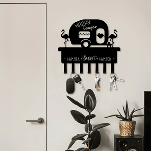 CIFbuy Heavy-Duty 3-Tier Iron Wall Shelf <b>Hooks</b> Space-Saving Storage Organizer for Kitchen Bathroom Entryway-<b>Display</b> Shelves - Product Image 2