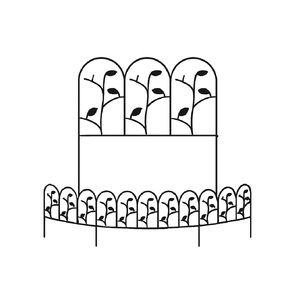 New Arrival Best Quality Garden Fencing Border Edging With Customized Color Sizes for Hotels and Home Living Area - Product Image 1