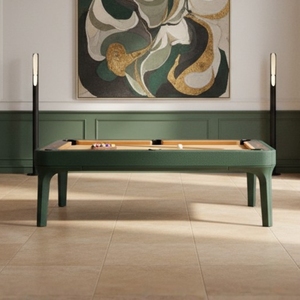 Table de billard de luxe moderne de style Negroni avec tapis synthétique haute vitesse, taille personnalisable pour la maison, l'hôtel, le club - Product Image 5
