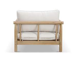 Muebles de Sofá para Exteriores de Madera de Teca Sólida Resistente a la Intemperie para Hoteles, Resorts, Cafés y Comercios al por Mayor - Product Image 4