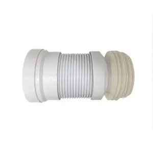 WC PAN TOILET BOWL OFFSET CONNECTOR 250MM Extend to 460MM FOR BATHROOM ACCESSORIES HP115 TOILET DRAIN