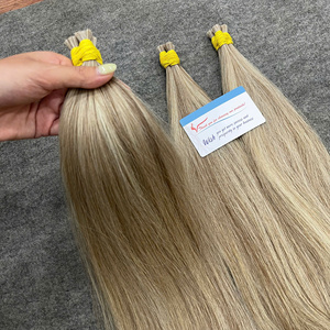 Extensions de cheveux humains vierges bruts vietnamiens 100% naturels, couleur blond argenté piano 613, lisses et soyeux, à prix abordable - Product Image 3