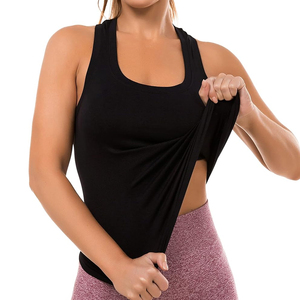 Top Deportivo de Punto para Mujer, Color Sólido, con Logotipo Personalizado OEM 2026, Top Corto para Entrenamiento Atlético de Verano - Product Image 4