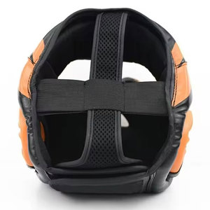 Dernier modèle de protège-tête professionnel pour le kickboxing, fabriqué en usine, avec rembourrage en cuir, pour la protection lors des sparring - Product Image 5