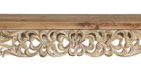 Table console de salon moderne en bois massif avec rangement pour la décoration intérieure – Vente en gros