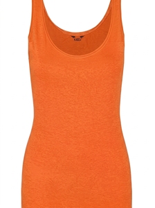 Women's Pink Scoop Neck Knitted Tank <b>Top</b> Casual Solid Color Regular Length - Product Image 4