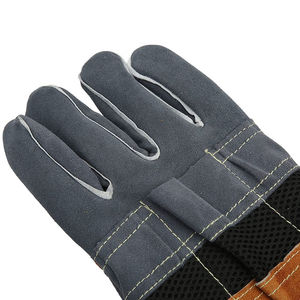 Gants de sécurité en cuir personnalisés, ignifuges, pour la lutte contre les incendies, équipement de protection résistant au feu de haute qualité, gants de sauvetage pour pompiers - Product Image 6