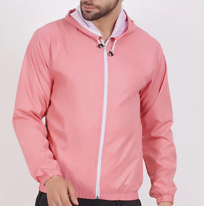 OEM Custom <b>Men</b>’s <b>Lightweight</b> Best Quality Hooded Windbreaker <b>Jacket</b> – Waterproof, Breathable, Zip-Up, Eco Friendly, <b>Lightweight</b> - Product Image 5