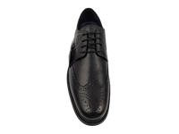 Chaussures habillées à lacets pour hommes Aircom Derby, dessus en cuir véritable, semelle intermédiaire en EVA, coussin d'air, semelle antidérapante en TPR, marque privée OEM