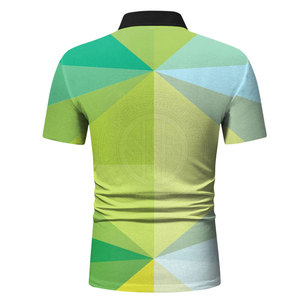 Camiseta Polo Sublimada, Ropa Deportiva, Camiseta Polo para Hombre, Gimnasio, Entrenamiento, Deportes, Running, Secado Rápido, Cómoda - Product Image 3