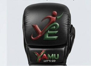 Guantes de MMA de Cuero Genuino Personalizados, Agarre Antideslizante y Transpirable, para Entrenamiento Profesional de Combate, Sparring y Grappling - Product Image 2