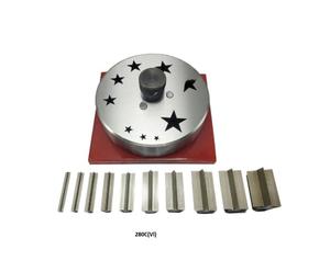 Juego de 10 cortadores de disco de estrella de alta calidad para la fabricación de joyas, venta al por mayor, precio más bajo, mejor producto para la creación de joyas. - Product Image 3