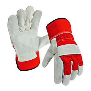 Guantes de Seguridad de Cuero Vacuno Reforzado, para Trabajo Industrial, Jardinería, Protección de Manos Suave y Cómoda, Transpirables, con Certificación CE - Product Image 1