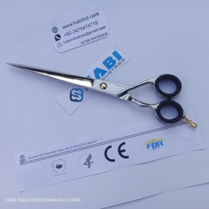 กรรไกรตัดผมเหล็กทั้งตัวแบบขายส่ง ด้ามจับสบายมือ สำหรับช่างตัดผม - Product Image 5